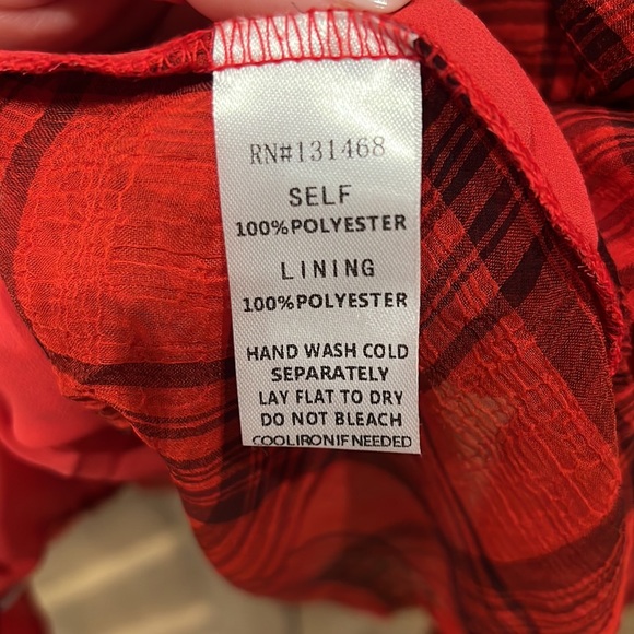 VICI Women’s Blouse Plaid - Picture 4 of 4